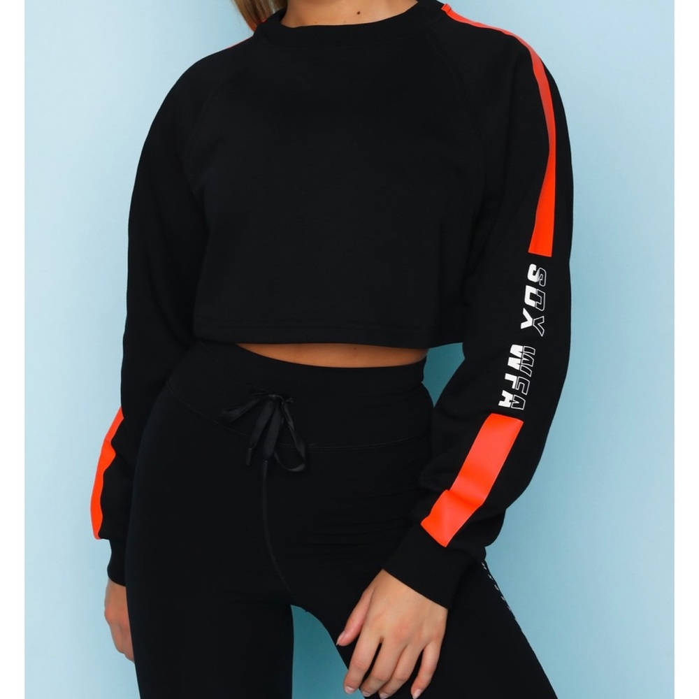 Cropped hoodie